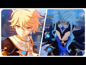 Dottore Captures Aether in Front of Arlecchino — Trapped in an Illusion | Genshin Impact