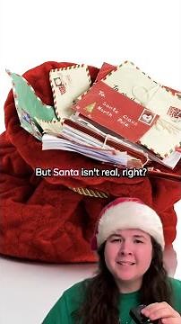 What do post offices do with “Dear Santa” letters?
