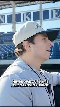 Dishing out custom baseball cards at Yankees camp