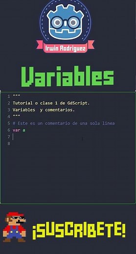 Tutorial Godot Engine 4 - Variables parte 1