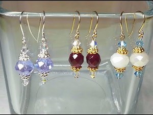 DIY~Make Gorgeous Stacked Dangle Earrings For Christmas Gifts!