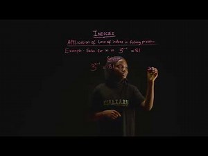 SS1 | Indices | Laws of indices