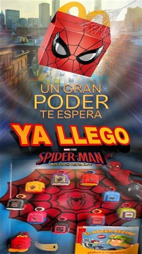 SPIDER-MAN BRAND NEW DAY IS FINALLY AT MCDONALD'S HAPPY MEAL JULY 2026 #shorts #spiderman