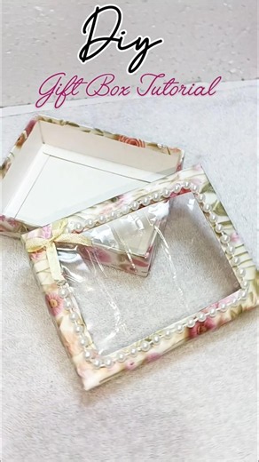 🎁✨ DIY Gift Box Tutorial 💝 | Easy Handmade Gift Box Idea 📦💕 #shorts #giftbox #tutorial