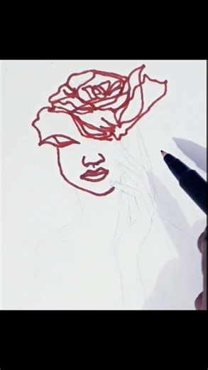✨ Fashion Figure Drawing Tutorial 👗 Easy Fashion Sketch for Beginners ✏️ #shorts