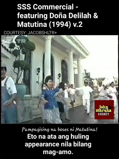 📽 Eto na ata ang huling appearance ng mag-amo! Pampagising talaga ang boses ni Matutina! Wala nang