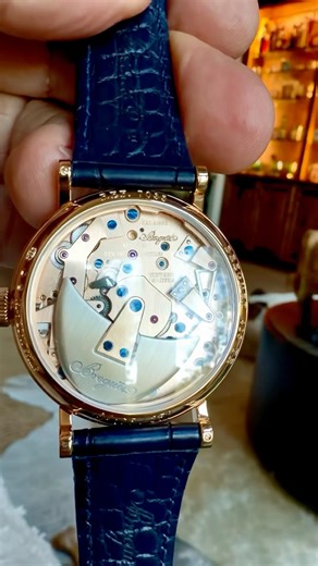 Breguet Tradition Seconde Rétrograde 7035 (Ref. 7035BH/H2/9V6) is an open-architecture timepiece