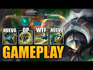 PROBANDO el NUEVO SKARNER en la JUNGLA ¿ROTO el NUEVO REWORK de SKARNER? 😱