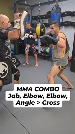 G on Instagram: "MMA COMBO Unlocked: Jab, Cross Elbow, Up Elbow, Angle > Cross. Sharp strikes, brutal elbows, and smart angles—this combo breaks through defenses and sets you up for power. Flow with precision, keep your guard tight, and finish strong. Train it hard, fight harder. #MMACombo #StrikingGame #FightSmart"