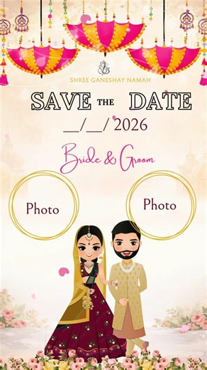 Template Wadding Invitation Card #waddingcard