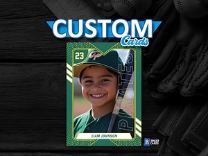 Custom Baseball Card | Personalized Baseball Player Gift, Softball | 2.5 X 3.5" Digital or Printed - Etsy