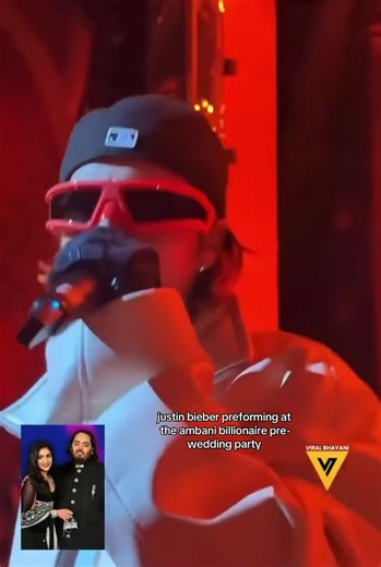 Justin Bieber Performing at Ambani Wedding | Singing in India