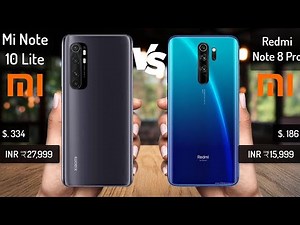 Xiaomi Mi Note 10 Lite vs Xiaomi Redmi Note 8 Pro