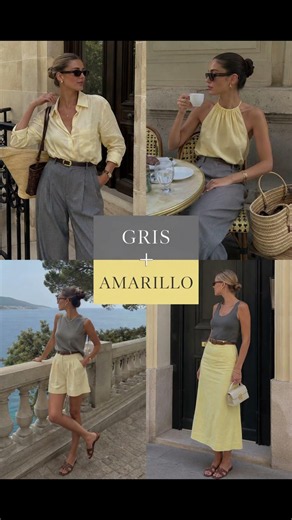 Combinación de color con gris