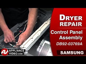 Samsung Dryer - Display Will Not Operate - Control Panel Assembly Repair and Diagnostic