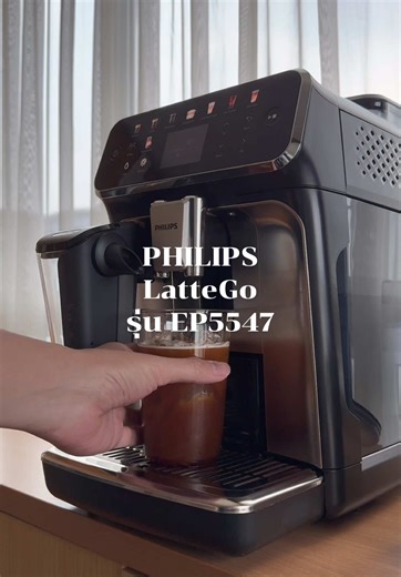 รีวิวเครื่องทำกาแฟอัตโนมัติ PHILIPS LatteGo EP5547