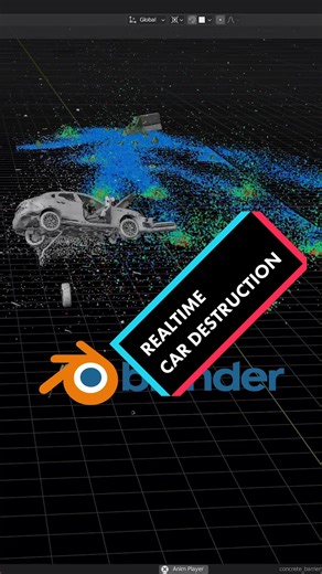 Blender Realtime Car Destruction Course on Patreon