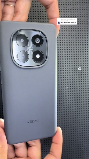 Redmi Note 15: review rápido e capinha de celular satisfatória