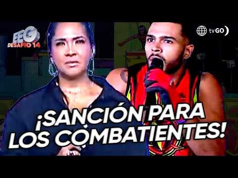 EEG Desafío 14: Katia Palma demanded punishment for Leandro Cabello (TODAY)