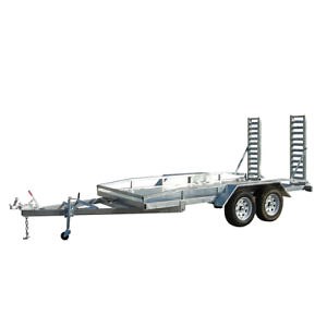 [Hot Item] Versatile Double Axle Car Transport Trailer for All Needs (SWT-CT146)