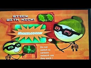 Nickelodeon technical difficulties screens but they make fun of Cartoon Network