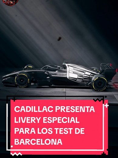 Cadillac presenta su livery especial de F1 para 2026