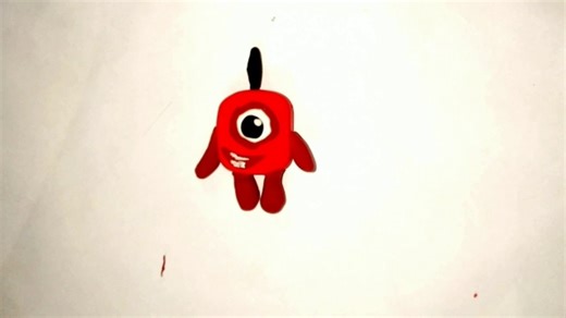 Clay making Number Blocksl/Number One