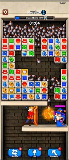 Survival Tile Connect Gameplay Part- 15 #shorts #short #gaming #gameplay