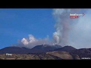 LIVE Etna, nuova eruzione in corso: diretta video