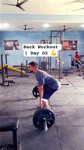 Day 02 | Back Day Workout | Lean Body Transformation Journey