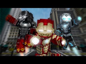 THE BEST IRON MAN MOD FOR MINECRAFT!!