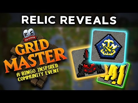 Relics will be OP in the Gridmaster League [OSRS]