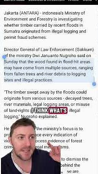 How accountability is enforced after the sumatrafloods could influence outcomes for future disasters