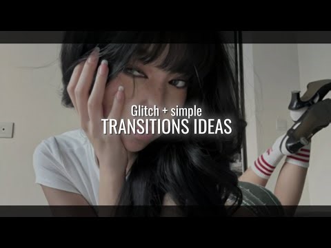 Easy + simple glitch transitions ideas #8 | Alight motion