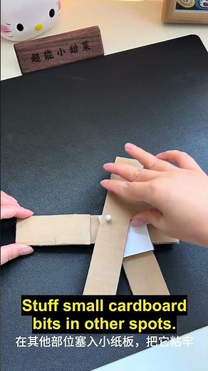 Make a rubber band gun out of cardboard. DIY is super fun. Homemade paper gun. Homemade toys. Pa