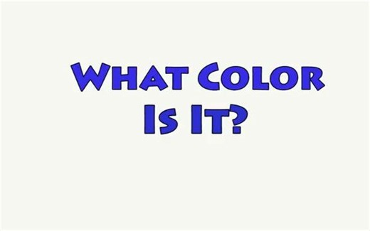 What Color Is It? Song for Kids