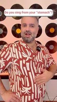 Learn how to sing from the “stomach” once and for all