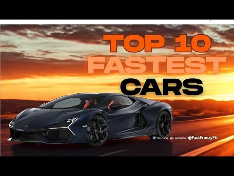 Top 10 Supercars 2025 🏎️ | World’s Fastest Cars Ranked