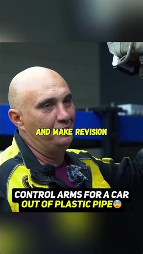 We use PVC pipe to make a suspension for a Lada