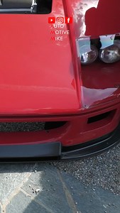 Just the splitter of a Ferrari F40 GTE… | Automotive Mike