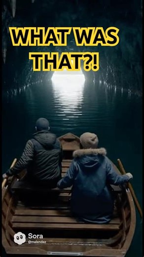 Couple Finds Terrifying Creature Hanging in a Cave—Caught on Camera 😱🕳️