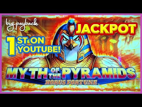 TWO JACKPOTS, INCREDIBLE!! Myth of the Pyramids Horus Fortune Slot - AMAZING SESSION!