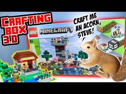 LEGO Minecraft Crafting Box 3.0 Build Review 2020