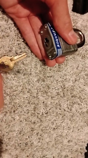 Master Lock No.3 - Combed open! (0001) #masterlock #lock #locklab #lockpicking