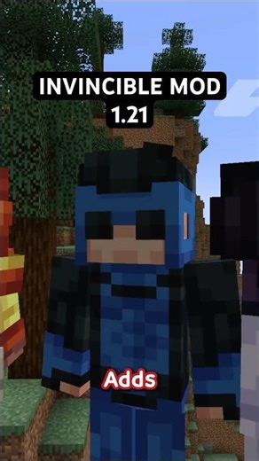 This Invincible Mod Is INSANE in Minecraft… #minecraft #gaming #shorts #invincible