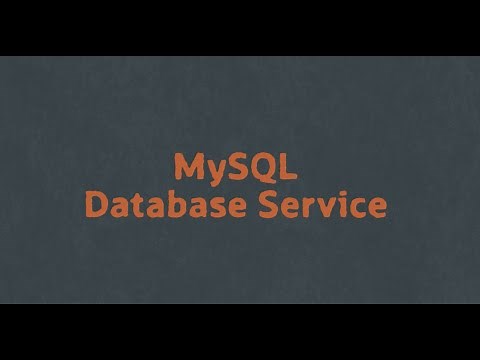 Introduction to MySQL Database Service