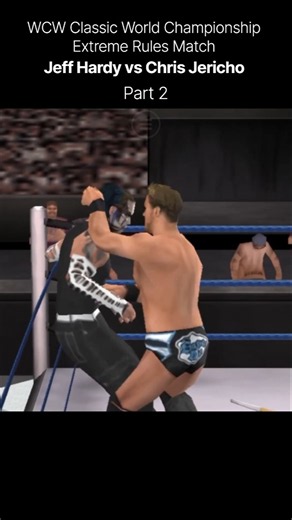 Jeff Hardy vs Chris Jericho WCW Classic World Championship Extreme Rules Match | WWE SVR 2010