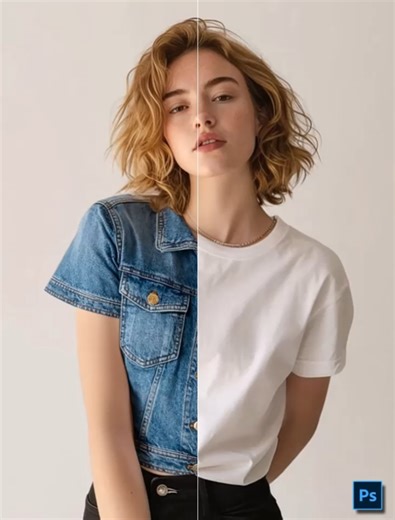Adobe Photoshop 2026 Trick – Instantly Change Any Shirt