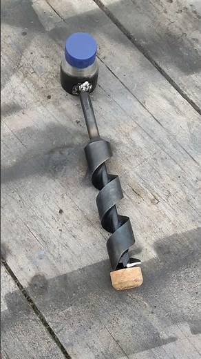 Settlers Wrench. Bushcraft Auger. Scotch eye Auger #survival #bushcraft #auger #tools #camping #wood