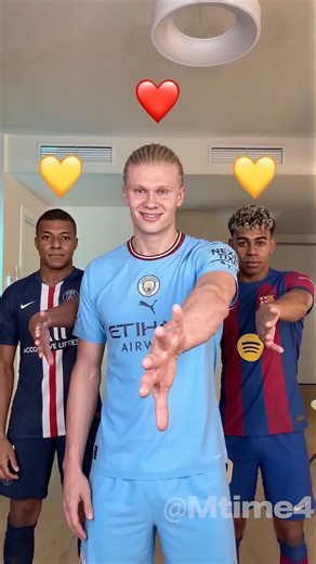 Haaland & Mbappé & Yamal: Can you do it? 😳#meme #parody #haaland